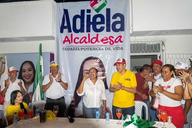 El ‘Negro’ Saavedra cumple su palabra y se suma a la campaña de Adiela Álvarez a la alcaldía de Codazzi – Cesar