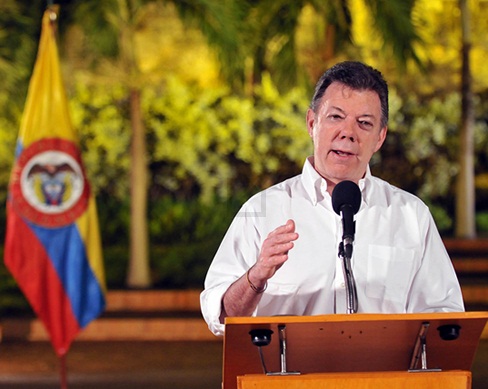 Presidente Santos invita a los nuevos gobernadores y alcaldes a trabajar de la mano con el gobierno