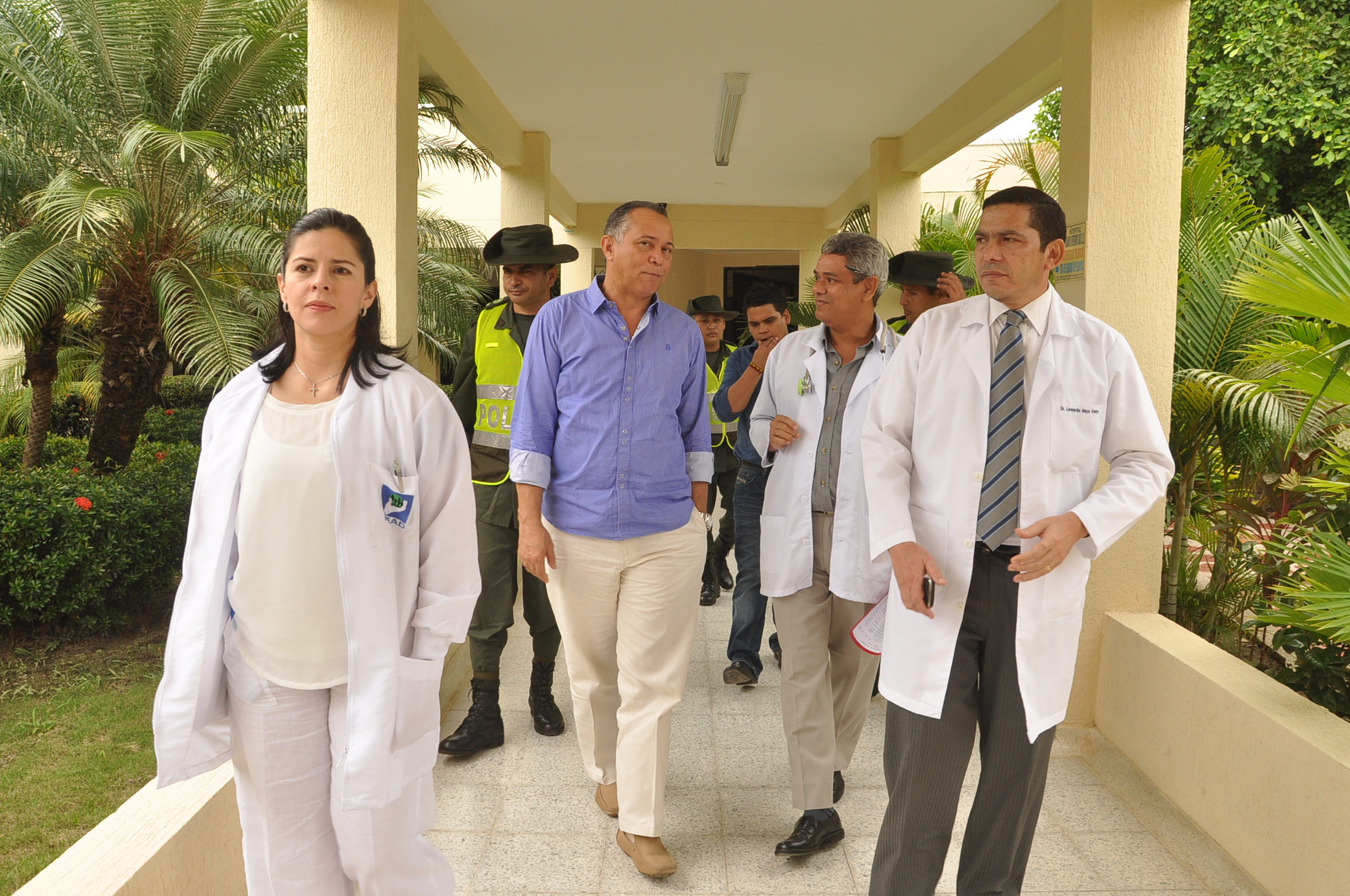 Alcalde en el Hospital Eduardo Arredondo