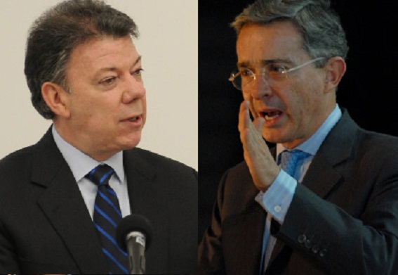 Santos y Uribe, se tiraron pullas en la Asamblea del Partido de la U