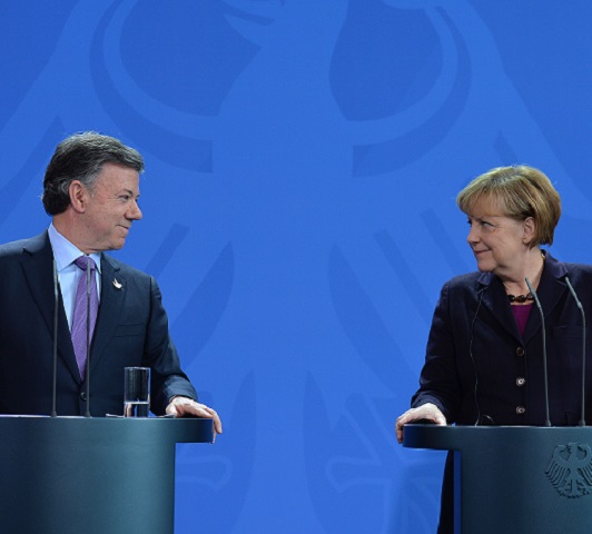 Presidente Santos agradece apoyo de Alemania al proceso de paz y al posconflicto