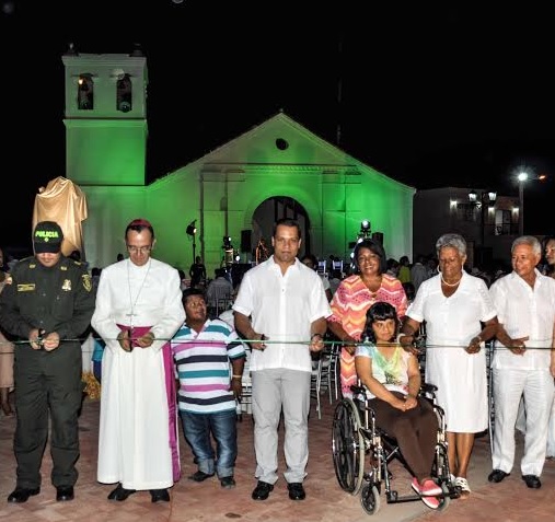 Pueblo de Badillo disfruta  de la  Plaza de la Custodia, inaugurada por el gobernador Luis Alberto Monsalvo