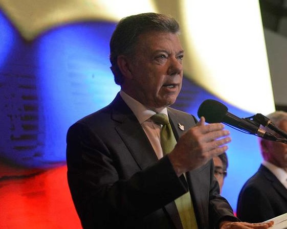 Presidente Santos anuncia un gran descubrimiento de gas en el Caribe colombiano