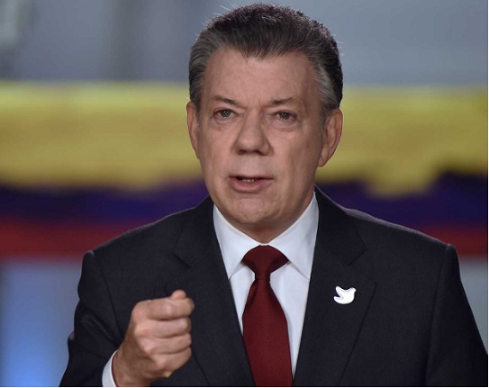 Presidente Santos pide al Congreso y a todo el Estado implementar acuerdos de paz firmados