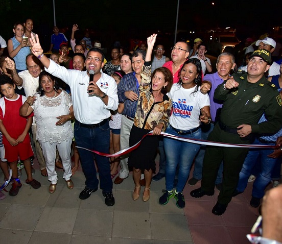 Alcalde de Valledupar inaugura alarmas comunitarias en los barrios El Cerrito, Villacorelca y Los Fundadores