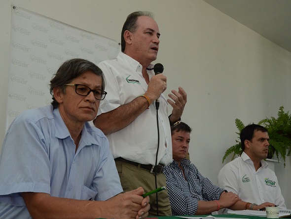 Gobernador Ovalle y Finagro firman convenio por $2.500 millones para 800 productores agropecuarios del Cesar