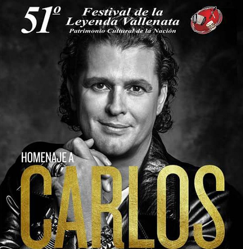 Festival Vallenato presenta afiche oficial del 2018 en homenaje a Carlos Vives