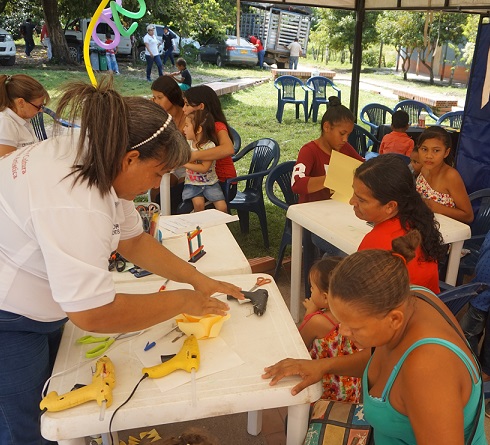 La toma de parques de Comfacesar llega a los municipios del sur del Cesar