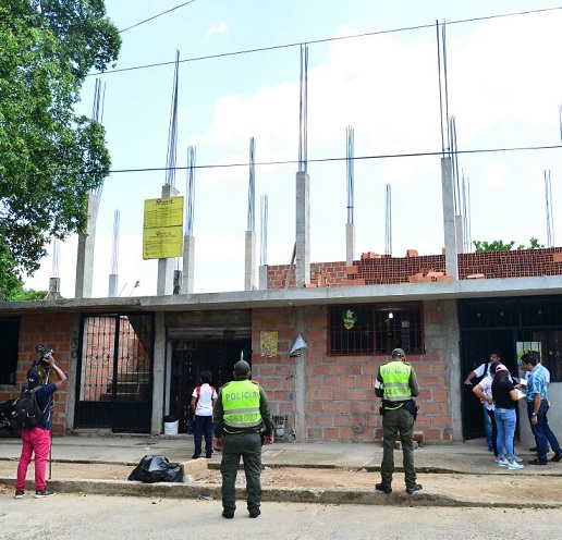 Suspenden construcciones ilegales en Valledupar