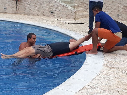CRUE Cesar brinda entrenamiento a salvavidas de hoteles de Valledupar