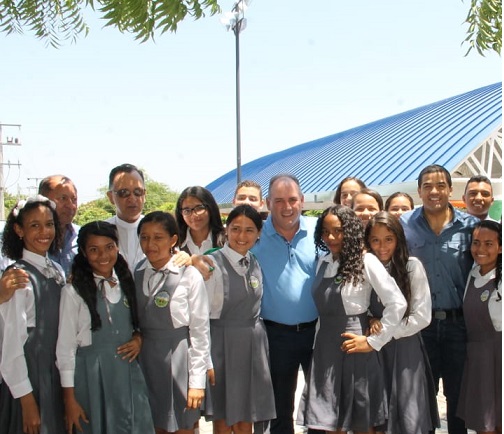 Gobernador Francisco Ovalle Angarita invierte en infraestructura Educativa en el municipio de Valledupar