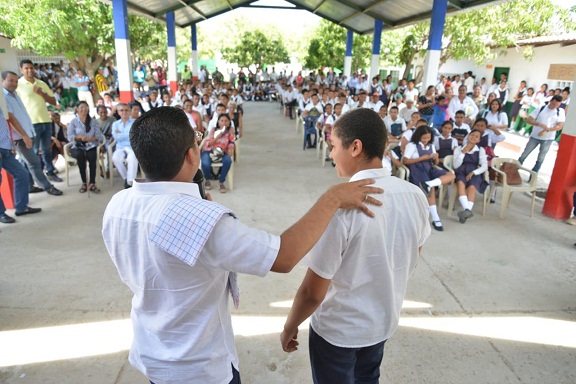 Alcalde de Valledupar dio inicio a obras de infraestructura educativa y recreodeportiva en corregimientos del sur