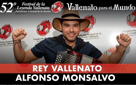 Alfonso ‘Ponchito’ Monsalvo, el nuevo rey profesional del Festival Vallenato