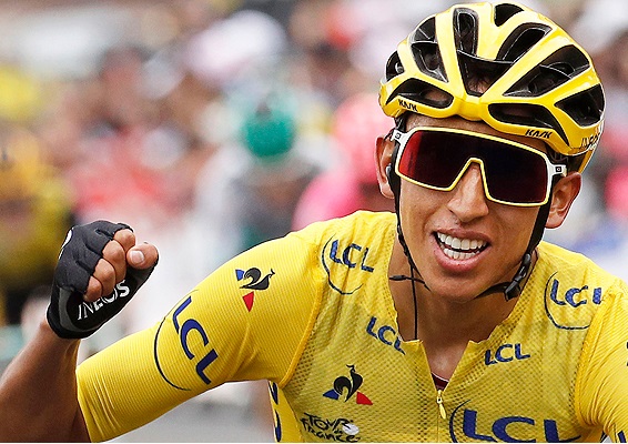 Egan Bernal, primer colombiano en ganar el Tour de Francia