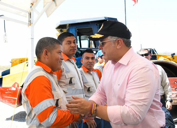 Presidente Duque reactiva las obras del proyecto Ruta del Sol sector 3, paralizadas desde el 2017
