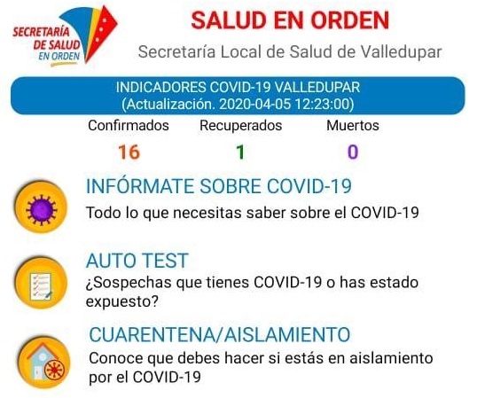 Alcaldía de Valledupar lanza aplicación para conocer datos actuales del Covid-19