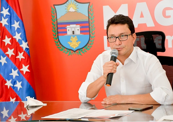 Caicedo solicita a MinSalud apoyo para fortalecer redes hospitalarias del Magdalena