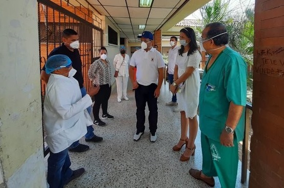 Monsalvo dotará Hospital Rosario Pumarejo de López con 48 camas para emergencia del Covid-19