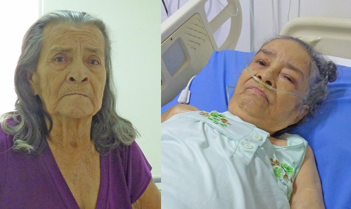 Dos ancianas fueron abandonadas en la Clínica Integral de Emergencias Laura Daniela