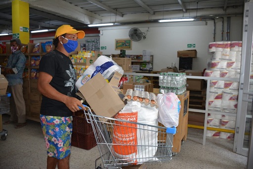 Gobernación del Magdalena entrega 4.500 Mercados Populares Solidarios en Plato