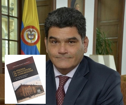 Juan Gregorio Eljach Pacheco, presenta su libro: ‘La pérdida de investidura de congresistas’