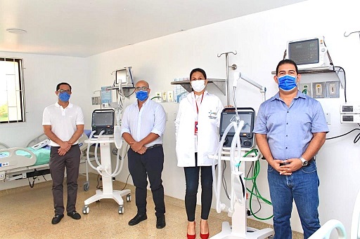A 25 asciende el número de camas UCI entregadas por el Gobierno del Cesar al Hospital Rosario Pumarejo de López