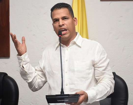 Presidente del Concejo de Valledupar, Luis Fernando Quintero, positivo con Covid19