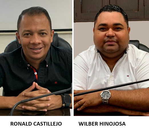 Concejales Ronald Castillejo y Wilber Hinojosa se encuentran internados en clínicas de Valledupar por Covid-19