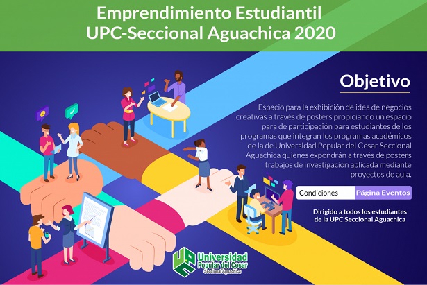 Seccional Aguachica de la  UPC, realizará “Novena Jornada de Emprendimiento y Desarrollo Empresarial”