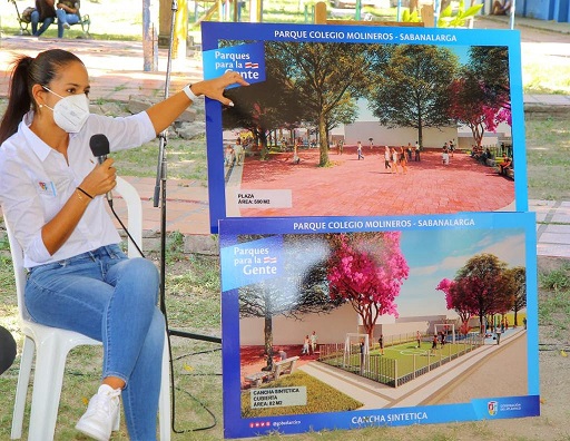 ‘Parques para la Gente’ sigue llegando a más municipios del Atlántico