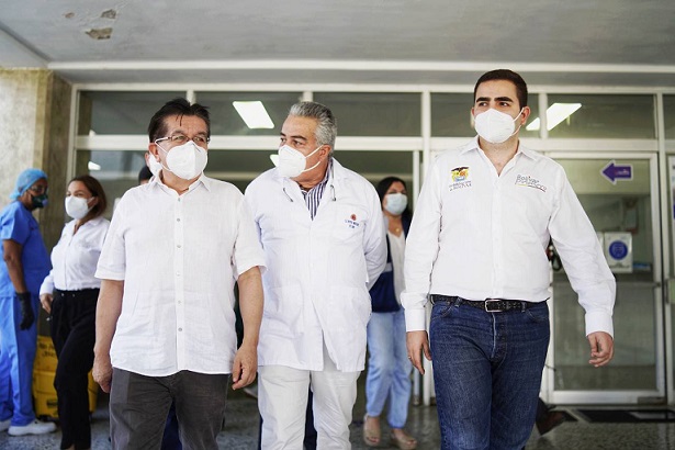 Ministro de Salud y gobernador de Bolívar preparan vacunación contra el Covid-19