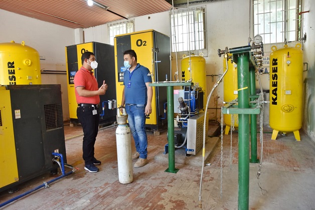 Gobierno del Cesar activa dos plantas generadoras de oxígeno, un respiro para clínicas y hospitales del departamento