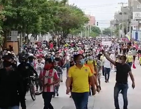 En Barranquilla siguen desaparecidos 6 jóvenes de las protestas