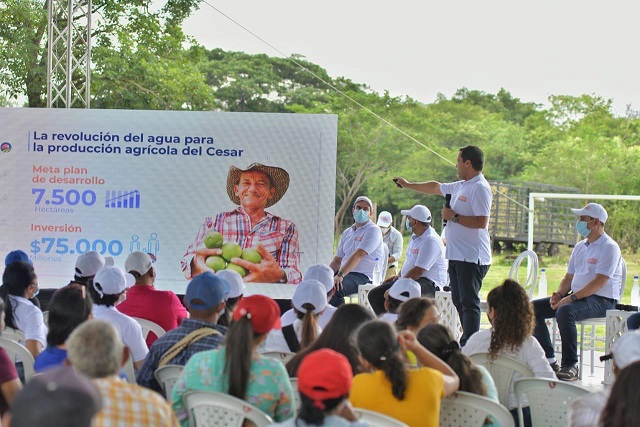 Gobernador Monsalvo lanzó el proyecto Agricel para los campesinos de El Toco – Cesar