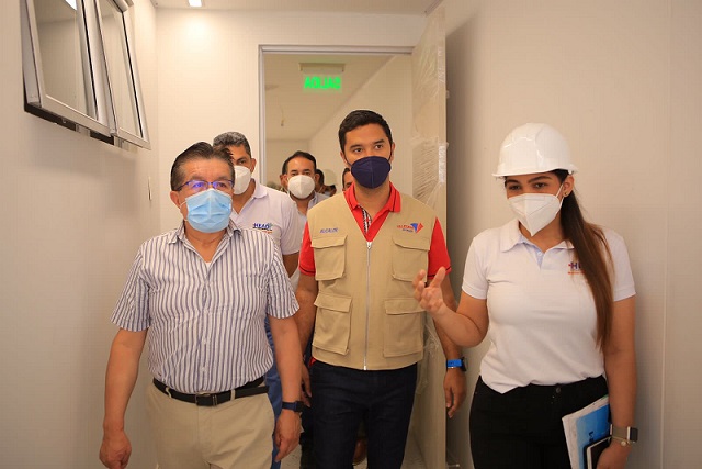 Ministro de Salud visitó obra de urgencias del Hospital Eduardo Arredondo Daza sede San Martín