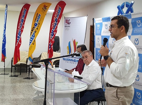 “Los Juegos Bolivarianos están garantizados”: director Afranio Restrepo