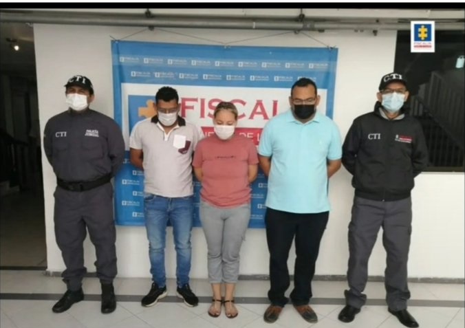 Rober Fernández, su esposa Rosa Laguna y Lenín Fernández, ya están en la cárcel Judicial de Valledupar