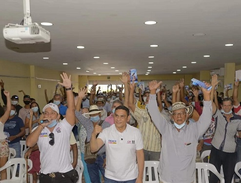 Didier Lobo atrajo electores en El Copey, Bosconia y Astrea (Cesar)
