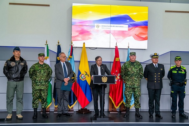 Asumió la nueva cúpula militar en el gobierno del presidente Gustavo Petro