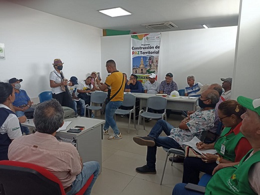 Afinia se reunió con el comité de las manifestaciones en Cartagena y la Personería Distrital
