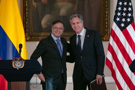 Colombia y Estados Unidos, afianzan compromisos para la paz y lucha contra el narcotráfico