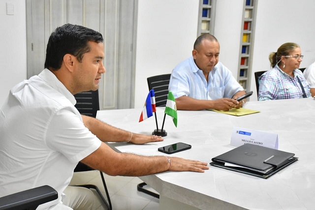 Gobierno de Mello Castro articula acciones con la Aeronáutica Civil para garantizar la seguridad aviaria del municipio