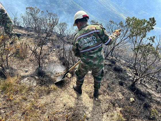 Tras declaratoria de alerta roja por incendios forestales, Gobierno del Cesar implementó prevención inmediata.