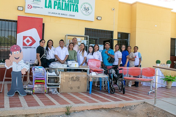 Drummond Ltd. entregó dotación médica y mobiliarios al Centro de Salud de La Palmita – Cesar