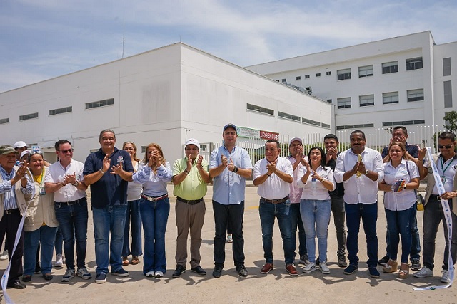 Gobernación del Cesar inaugura obras en el hospital José David Padilla en el municipio de Aguachica