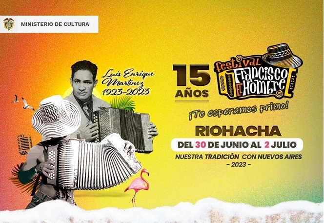 Gran lanzamiento de los 15 años del Festival Francisco El Hombre – Homenaje a Luis Enrique Martínez