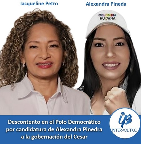 Polo Democrático Alternativo del Cesar rechaza escogencia de Alexandra Pineda como candidata a la gobernación