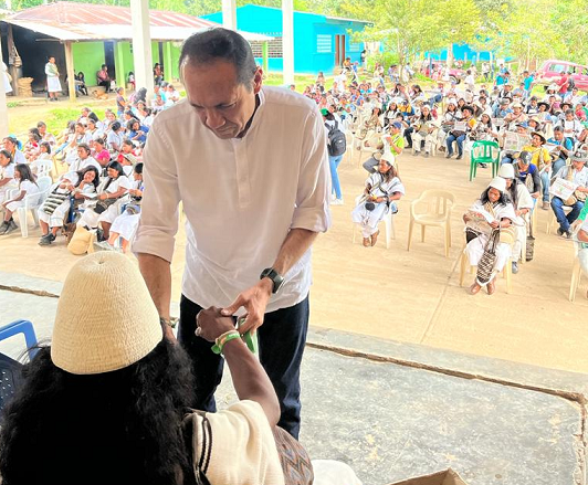 Sanguino afianza su campaña en Pueblo Bello (Cesar) con el candidato a la alcaldía de la Alianza Verde, Martín Copete