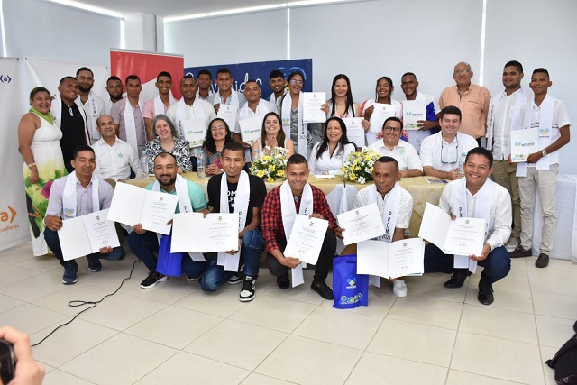 Aprendices SENA beneficiarios de la Ruta Motor y formación Dual se certificaron en La Jagua de Ibirico – Cesar