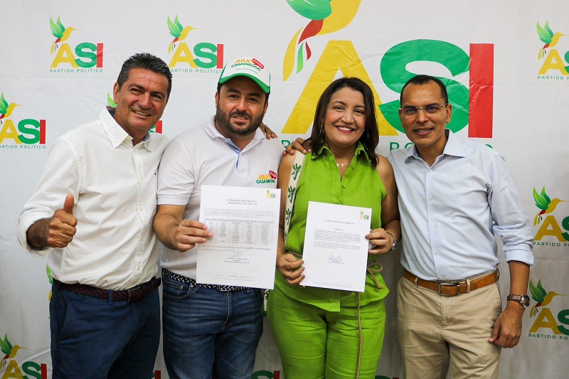 Maritza Villero, candidata a la alcaldía de San Diego – Cesar, recibió coaval del partido ASI